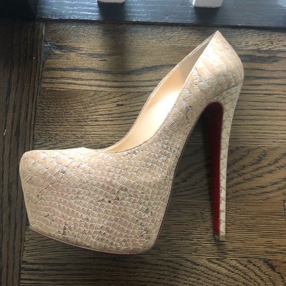 ‼️❌SOLD🚫❌🚫Christian Louboutin 160mm Daffodile - Picture 5 of 8